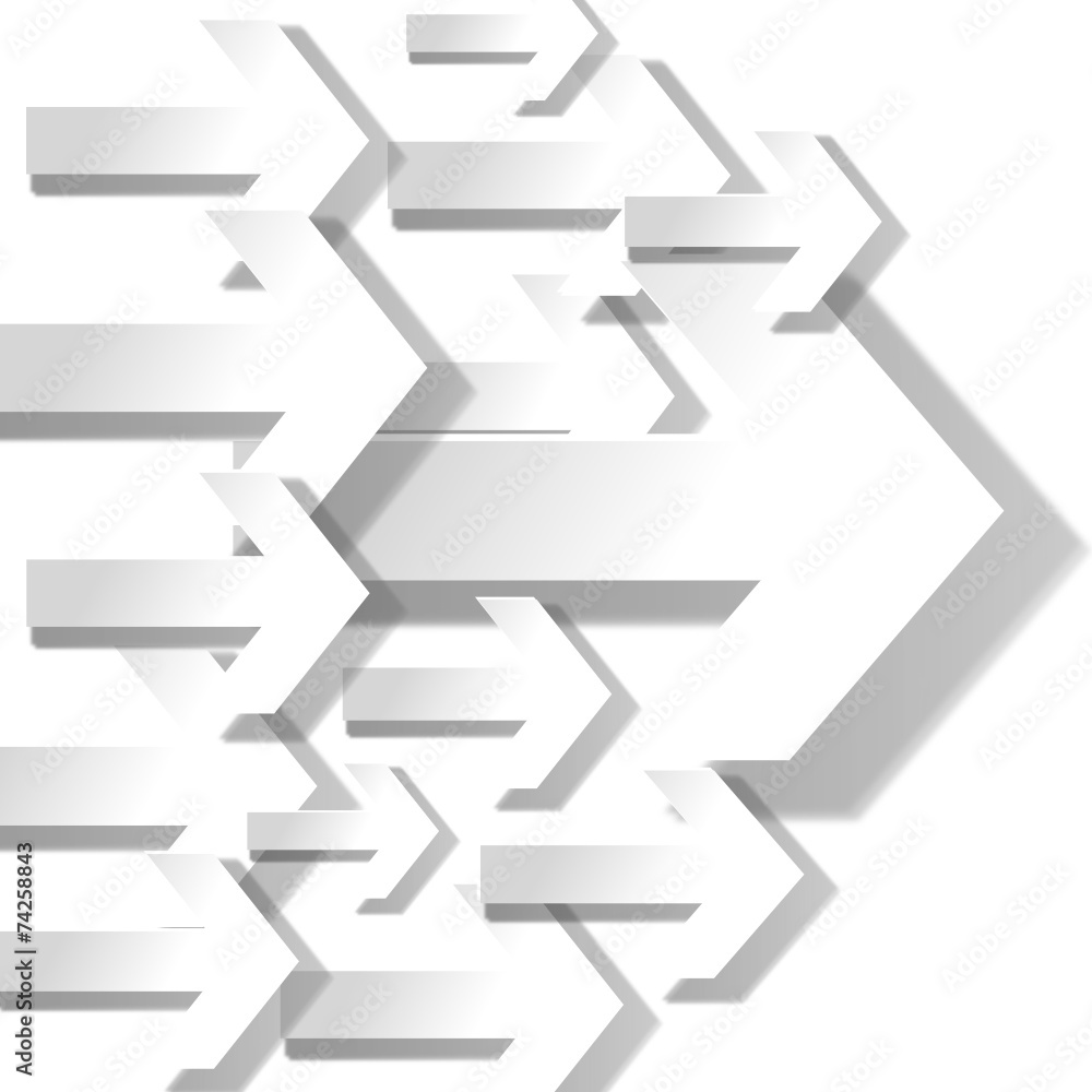 Pfeile weiss 3d #141205-svg08 Pfeile weiss 3d #141205-svg08