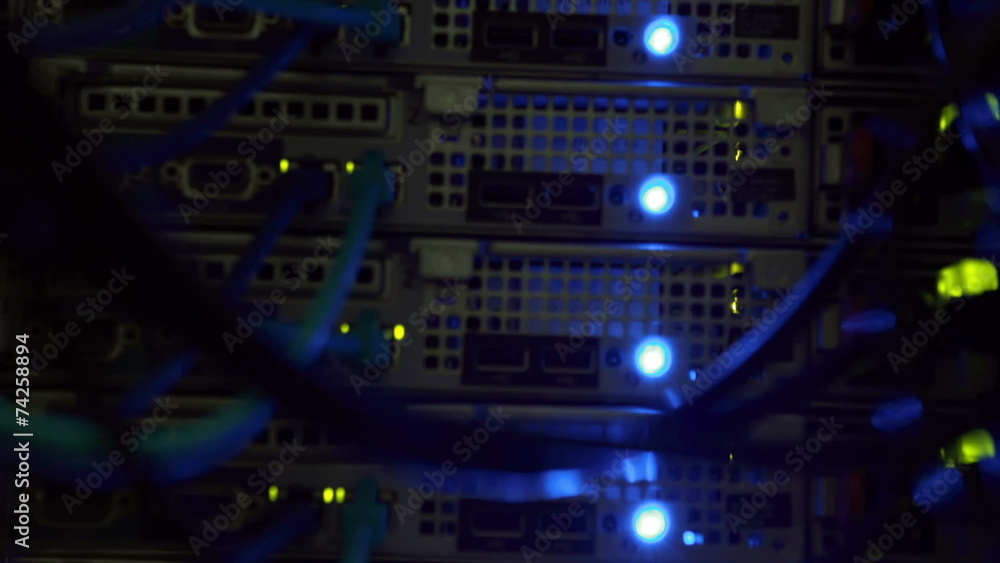 Lights blinking on server Lights blinking on server