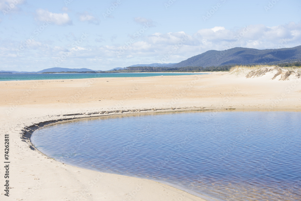 Chain of Lagoons Tasmania east coast