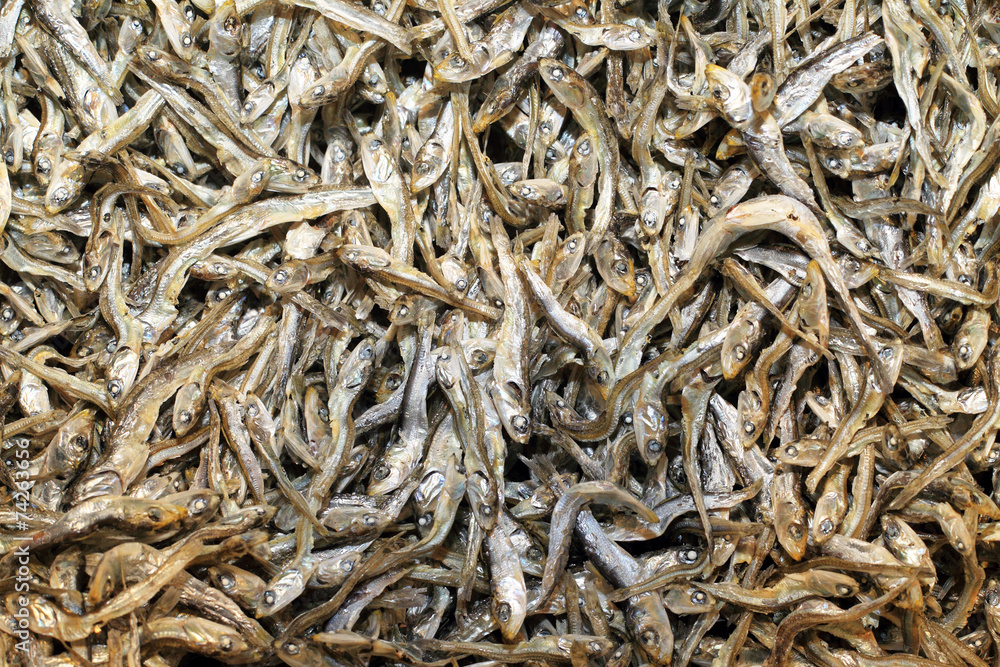  small dried sardines in Japan