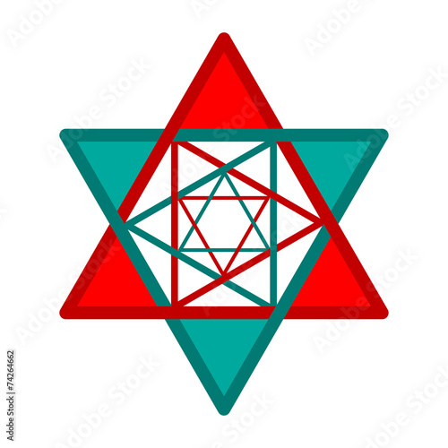 Six-pointed star