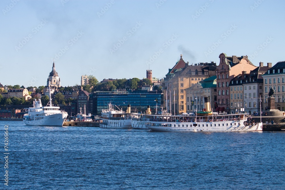 Ships in Stockholm