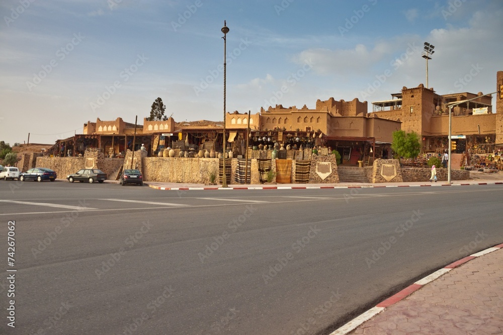 Desert town Ouarzazate