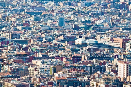 Aerial view of Barcelona © Matyas Rehak