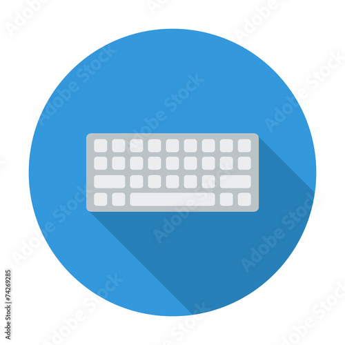 Keyboard flat icon