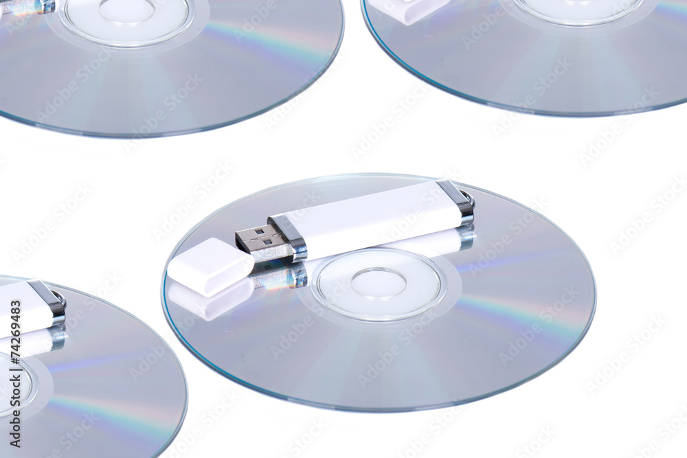 flash drive and cd or dvd flash drive and cd or dvd