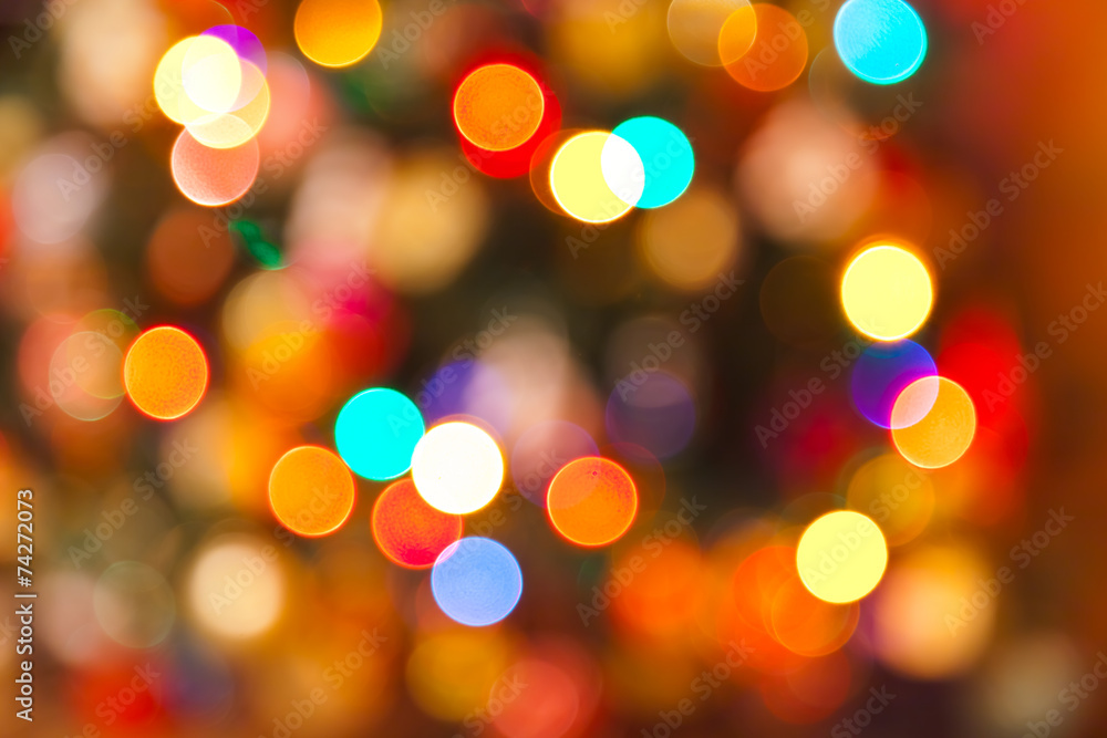 Obraz premium Abstract blurred holiday background