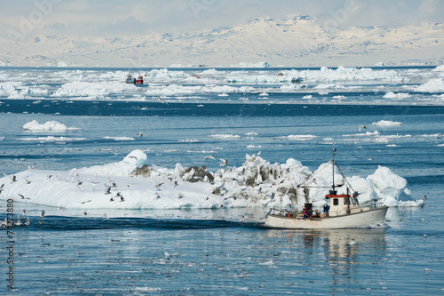 Fisherman boat, Greenland