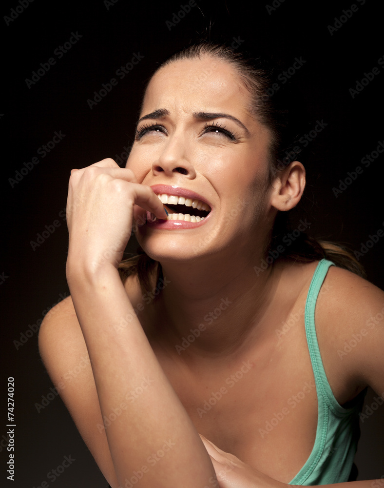 portrait of pretty disappointed weeping women portrait of pretty disappointed weeping women