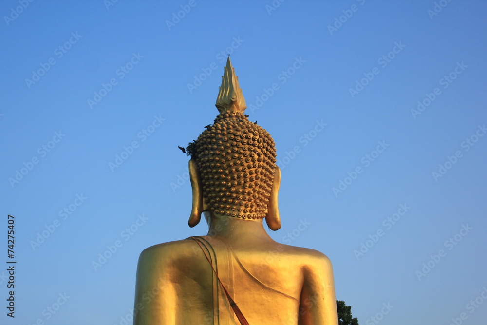 Obraz premium Behind Buddha.