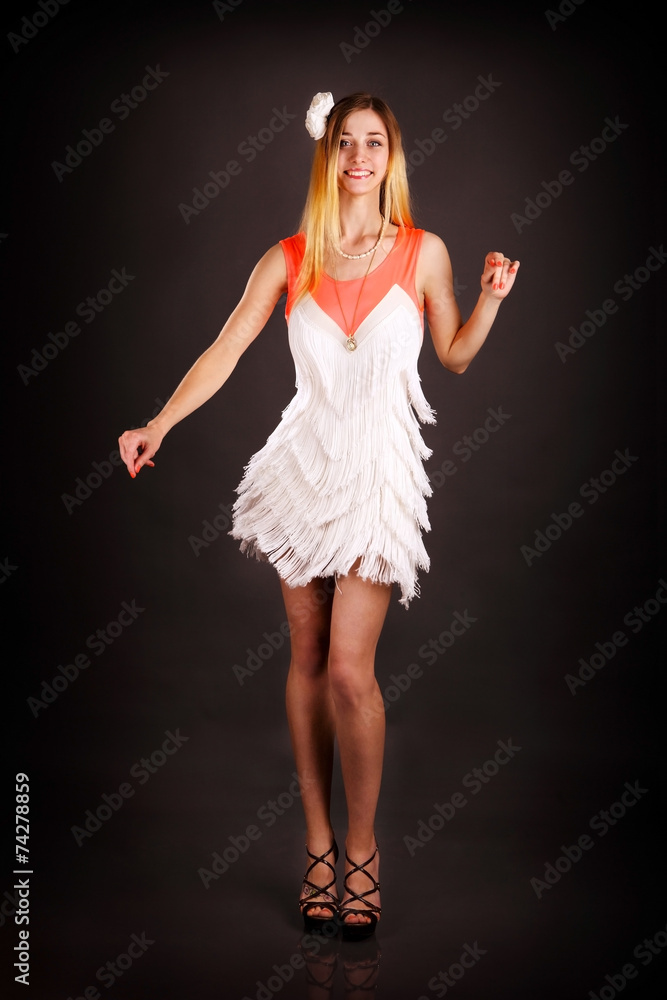 Naklejka premium dancer