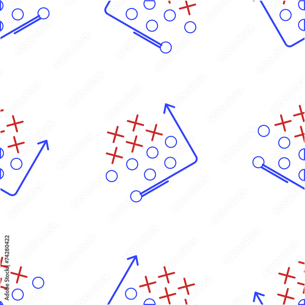 Vector background for game strategy