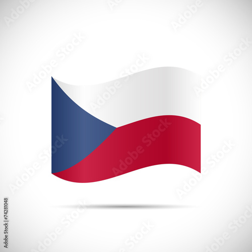 Czech Republic Flag Illustration Free Download Czech Republic Flag Illustration - GFXLoad
