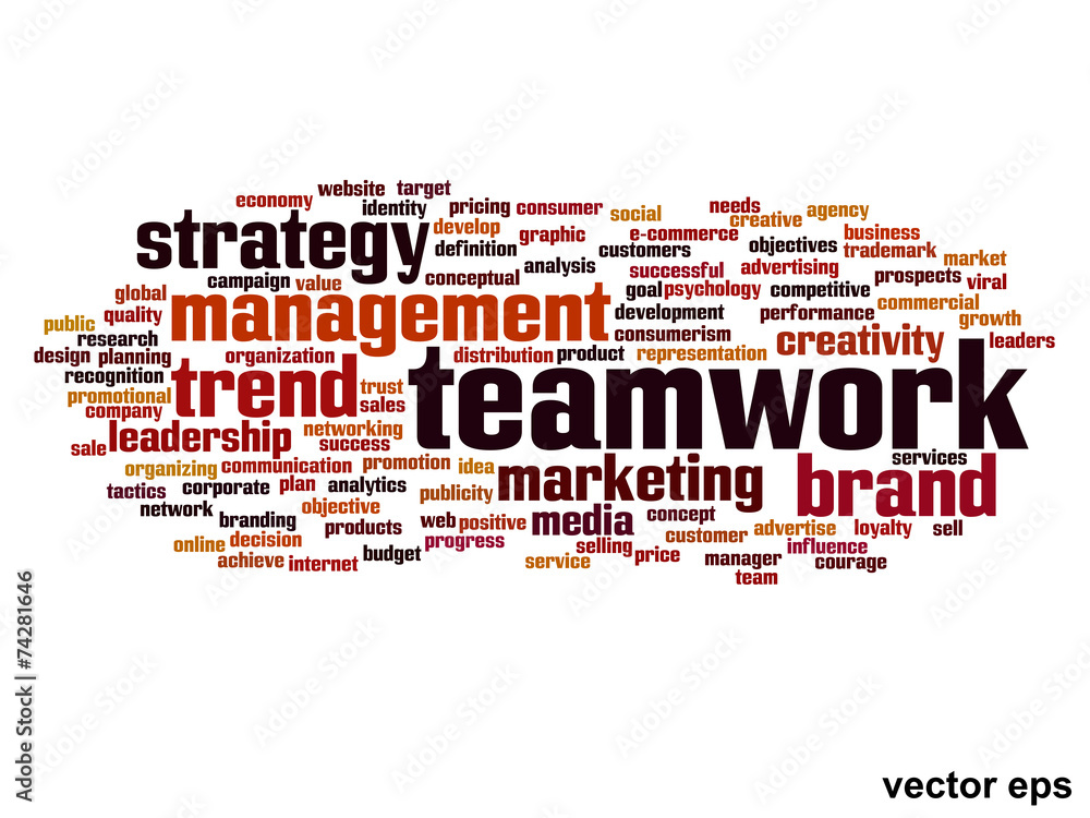 Obraz premium Vector onceptual business word cloud