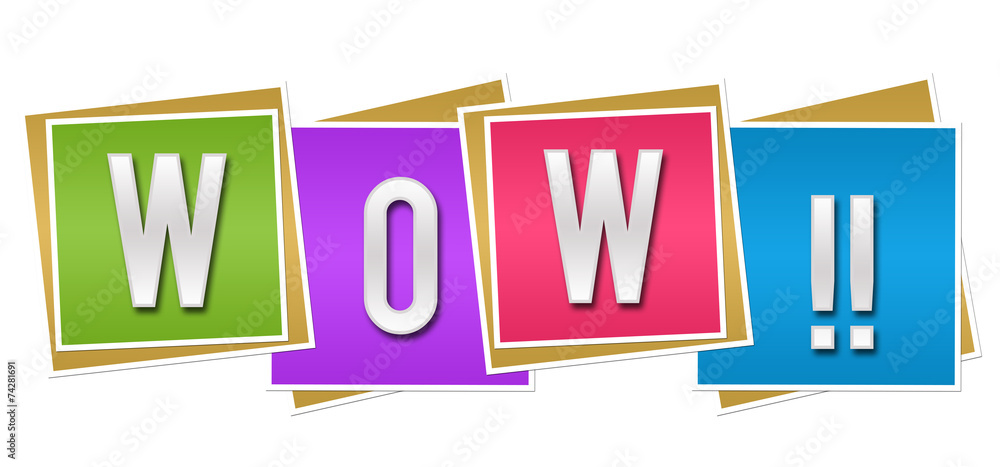 Wow Colorful Blocks Wow Colorful Blocks