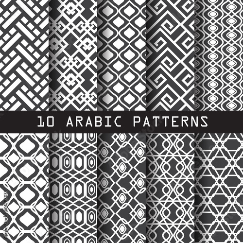 10 arabic patterns,  Patter...