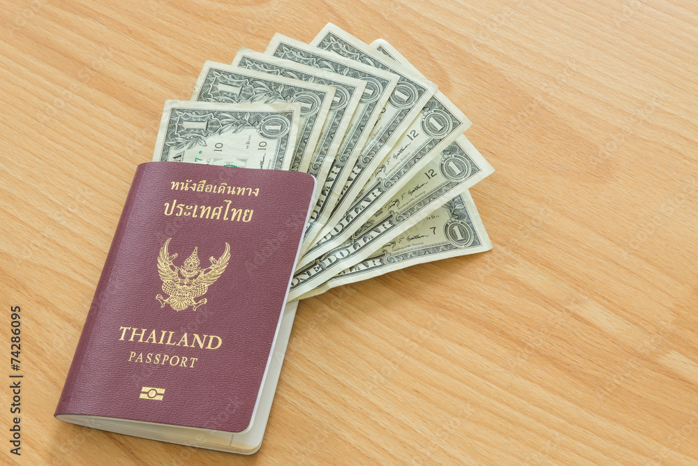 one dollar bills in thai passport one dollar bills in thai passport