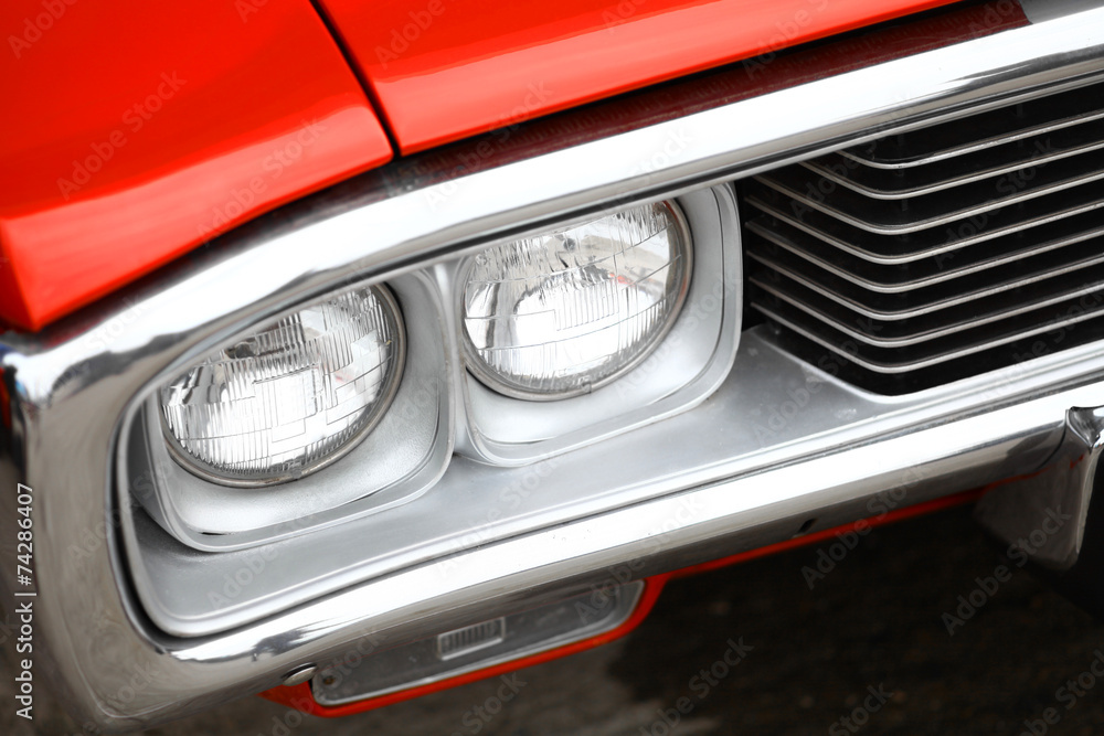 Vintage headlight