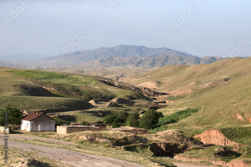 Valley of the Fann Mountains (also known as the Fanns) are part © strannik_fox