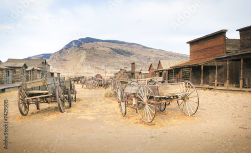 Old west, Old trail town, Cody, Wyoming, United States