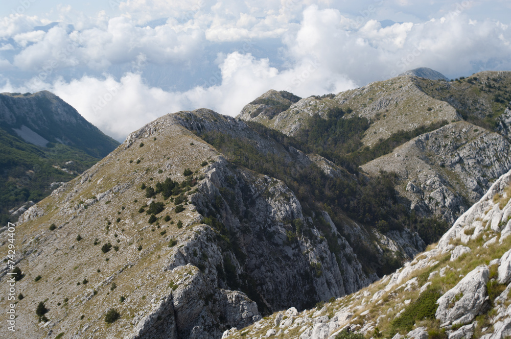 Горные вершины Черногории