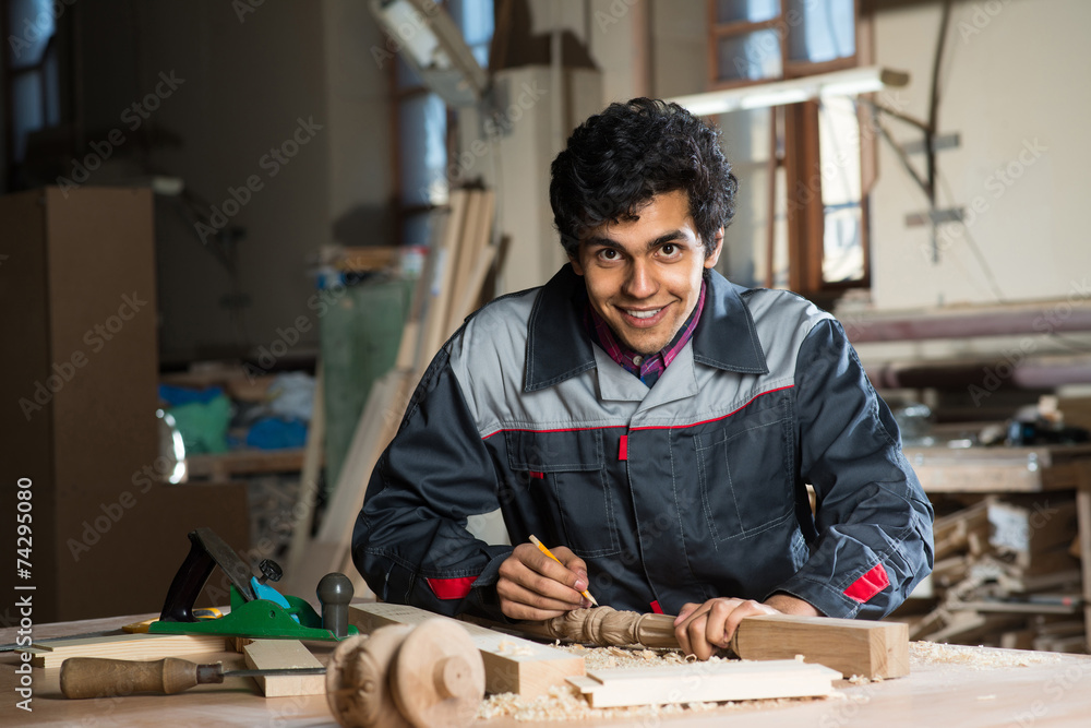 Carpenter at work Carpenter at work