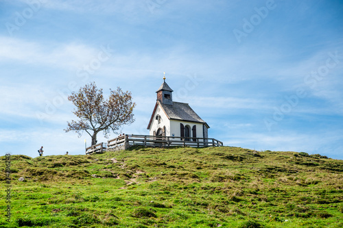 Small chapel in the alps