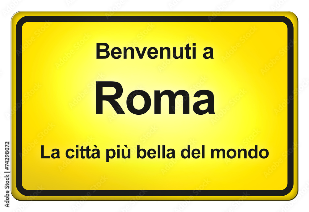 Fototapeta premium Willkommen zu Hause