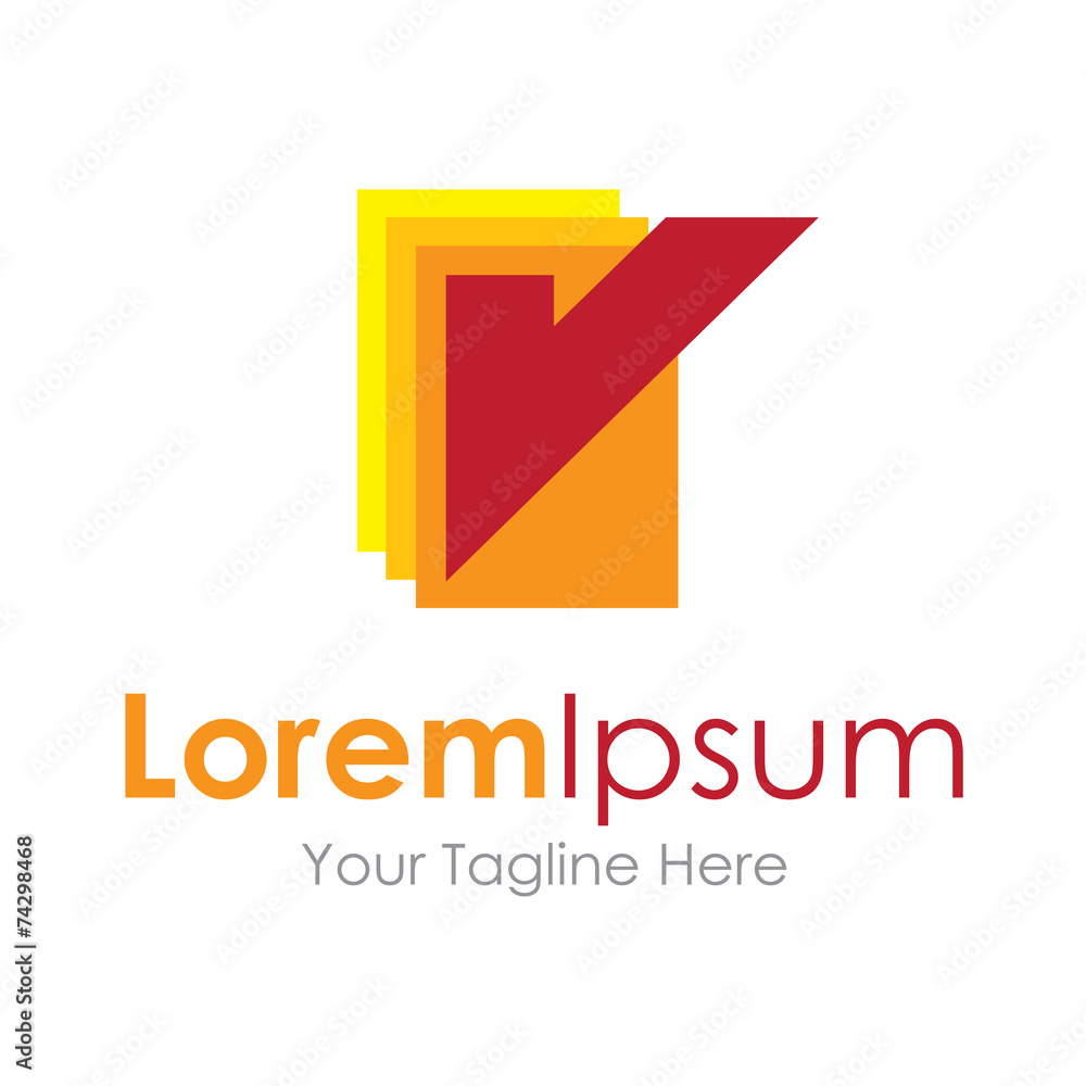 Hot tasks well done concept elements icon logo Hot tasks well done concept elements icon logo