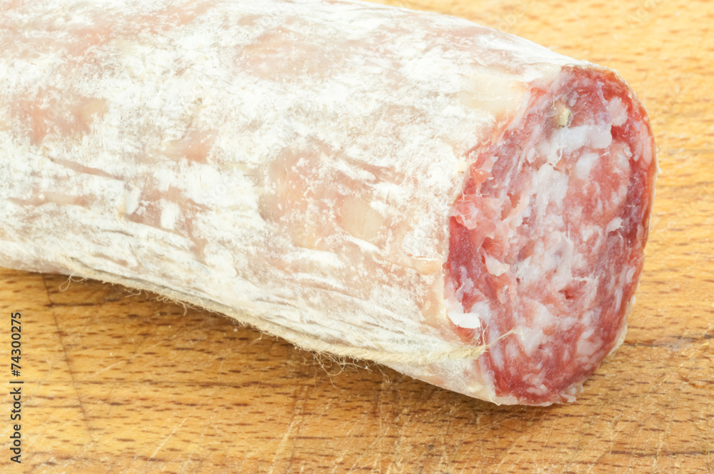 salami cutted salami cutted