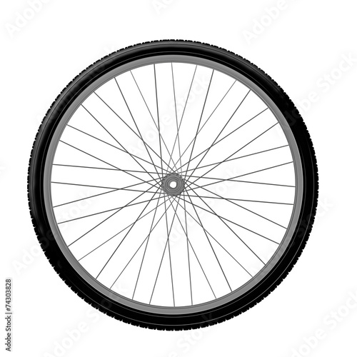Drawing bicycle wheel