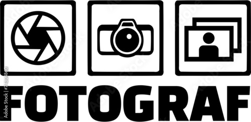 Photographer Icons Fotograf
