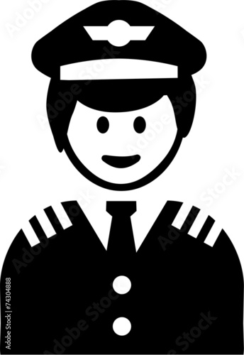 Pilot Pictogram Symbol