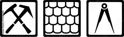 Roofer Icons Instruments