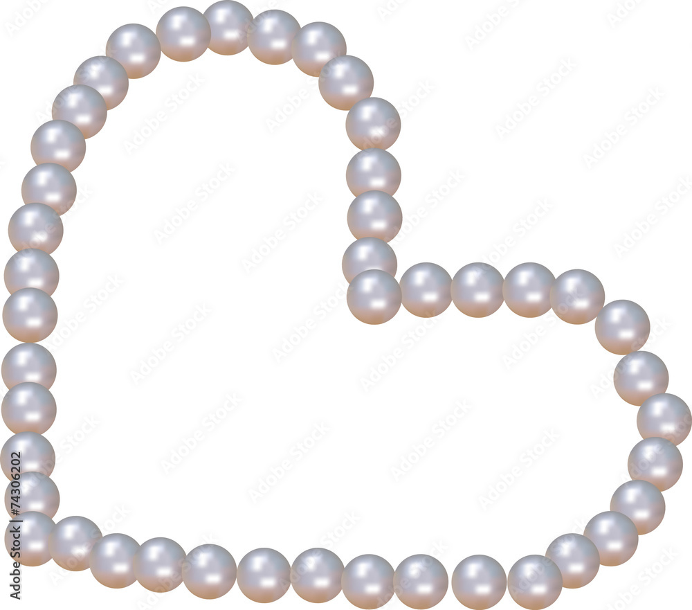 Obraz premium Background with pearls