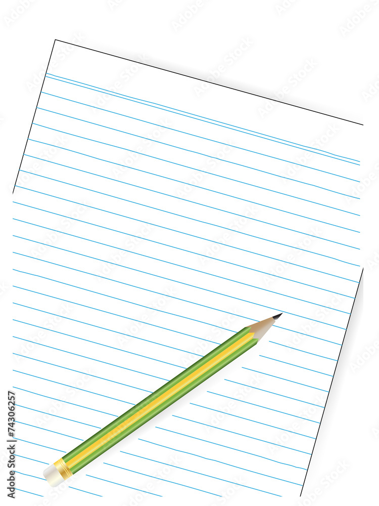 Pencil and paper Pencil and paper
