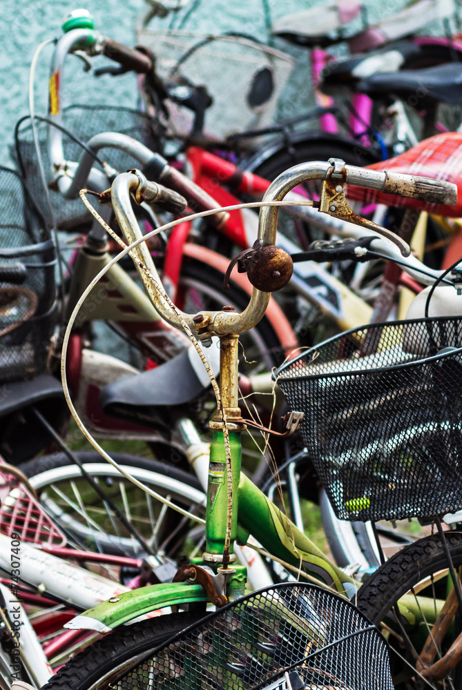 Fototapeta premium Vintage Rusty Bycicle