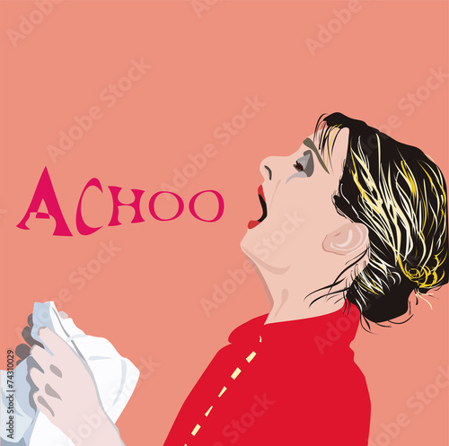 sneezing