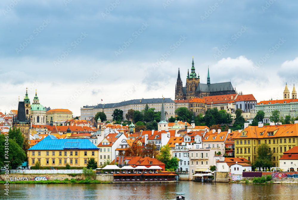Lesser Town and Castle District (Hradcany) in Prague Lesser Town and Castle District (Hradcany) in Prague