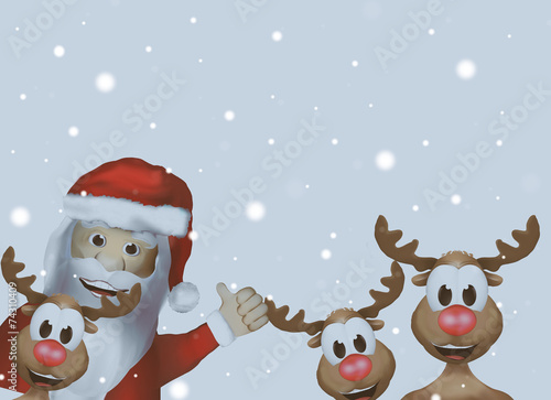 Happy Mery Christmas Faces