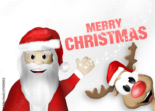 Happy Mery Christmas Faces