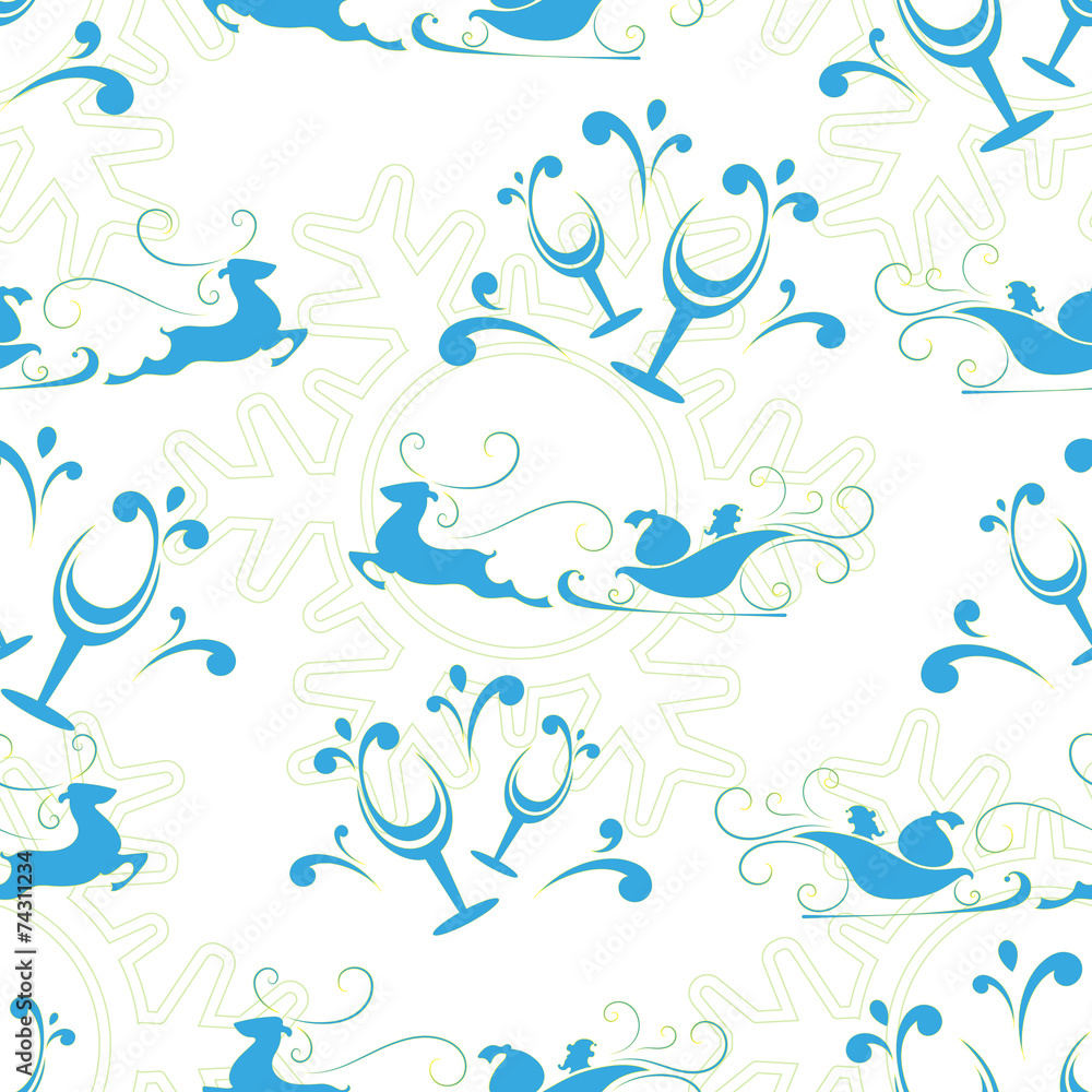 seamless Christmas background, vector illustration seamless Christmas background, vector illustration