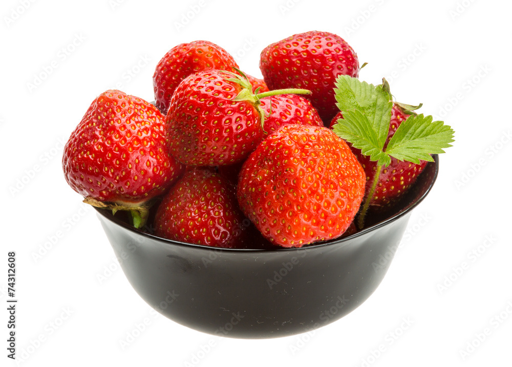 Strawberry in the bowl Strawberry in the bowl