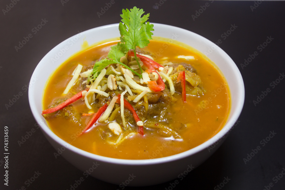 Kaeng Hung Ley Moo or Pork Curry Northern Thai food Kaeng Hung Ley Moo or Pork Curry Northern Thai food