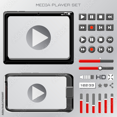 video player interface