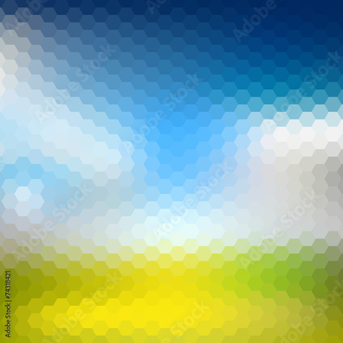 Abstract blurred background, abstract template vector
