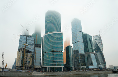 Russia, Moscow, Moscow Business cent City.