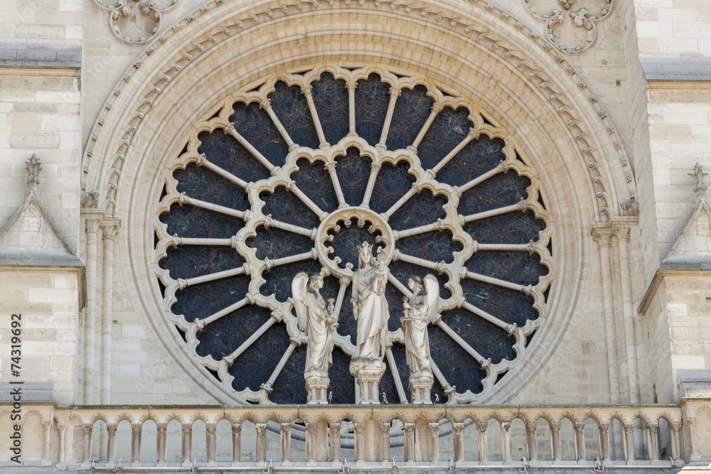 Cathedral Notre Dame - Paris. Cathedral Notre Dame - Paris.