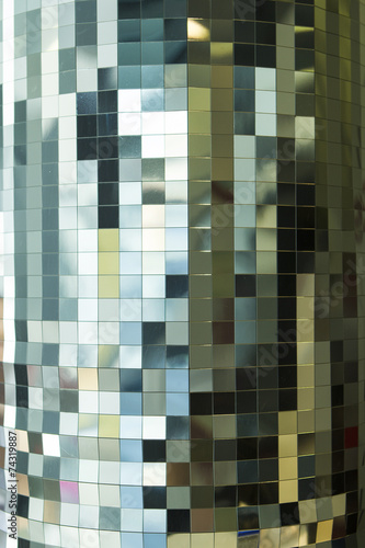 Disco wall background , mosaic bacground