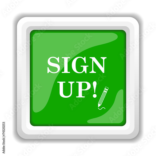 Sign up icon